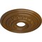 Ekena Millwork Orleans Ceiling Medallion (Fits Canopies up to 4 5/8"), 17 5/8"OD X 3 5/8"ID X 1 7/8"P, Smokey Topaz CM17OLSTF - alternate 5